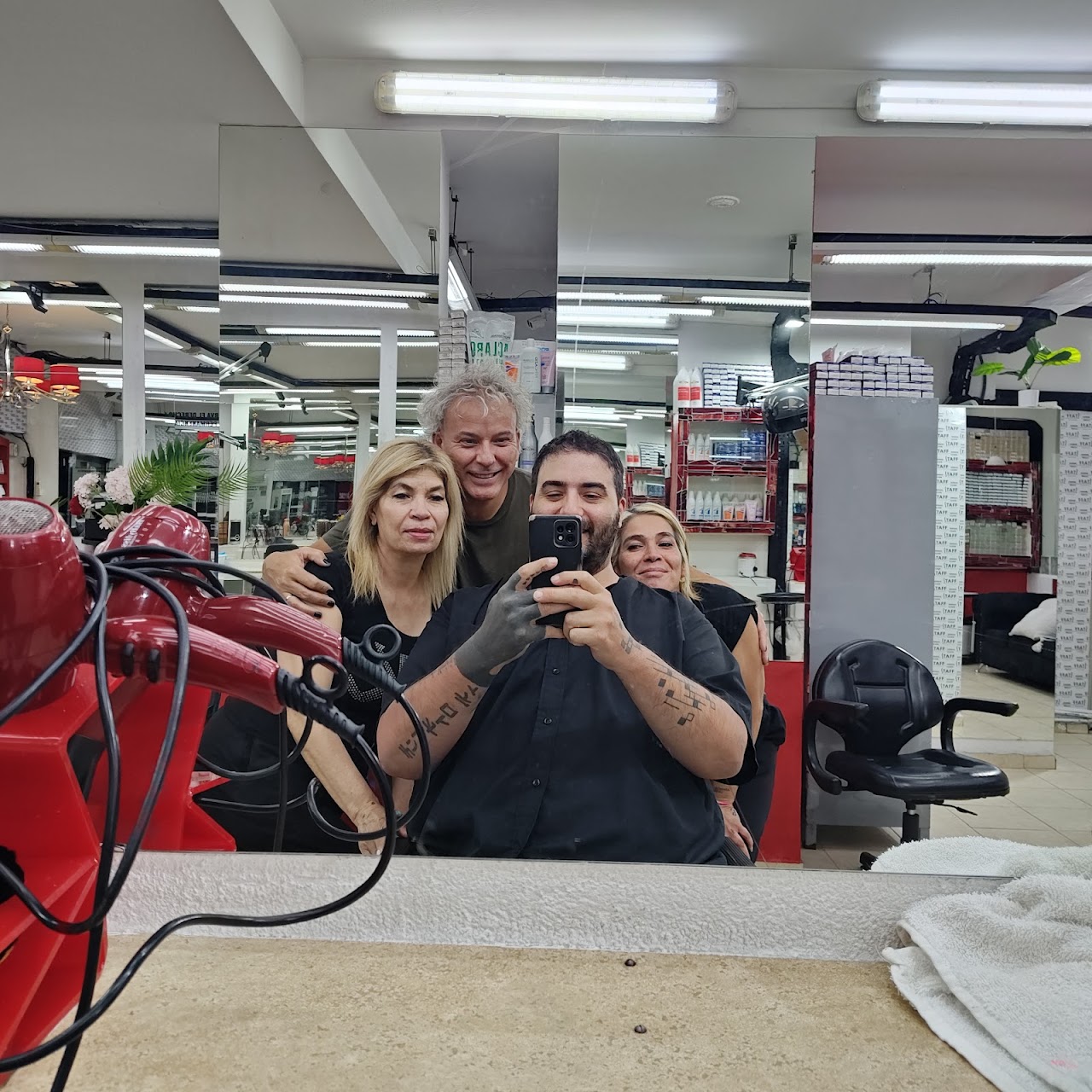 Interior premium del salón